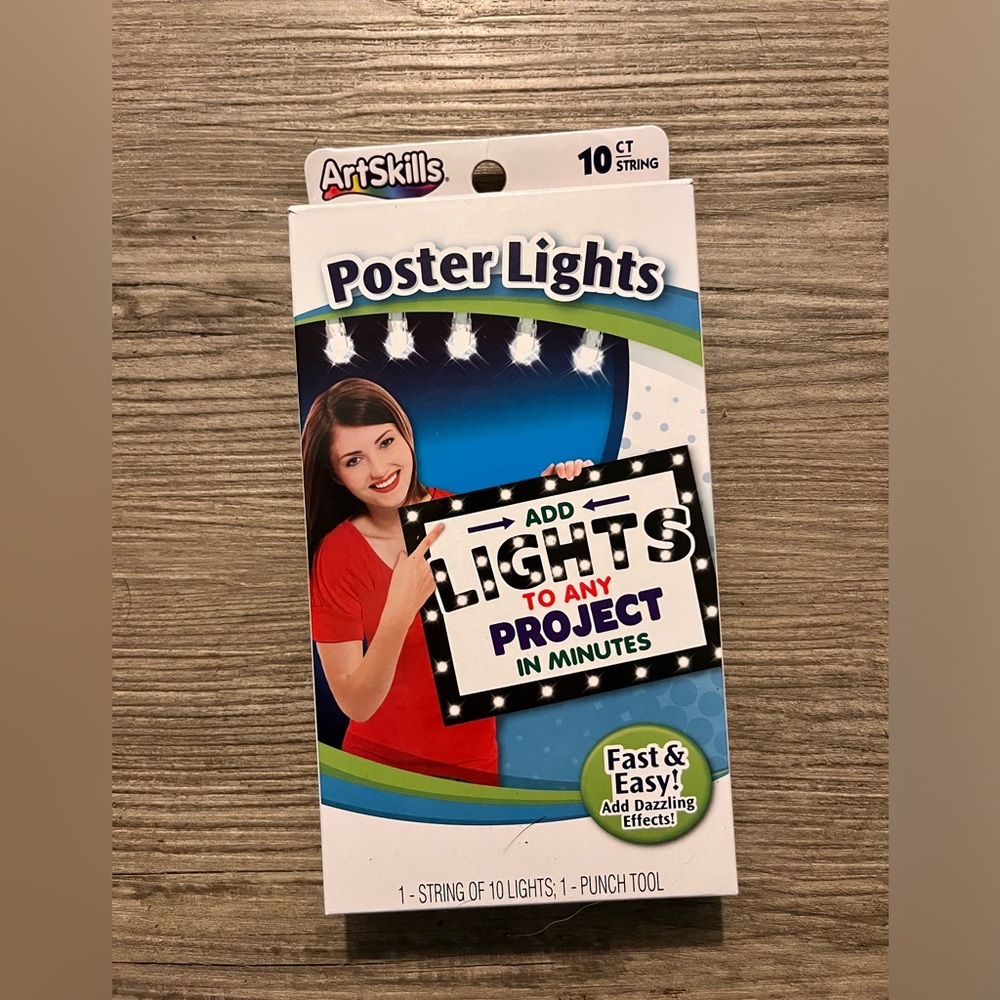 Art skills Poster Lights